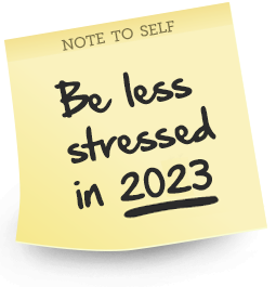 Home. Feel Less Stressed 2018
